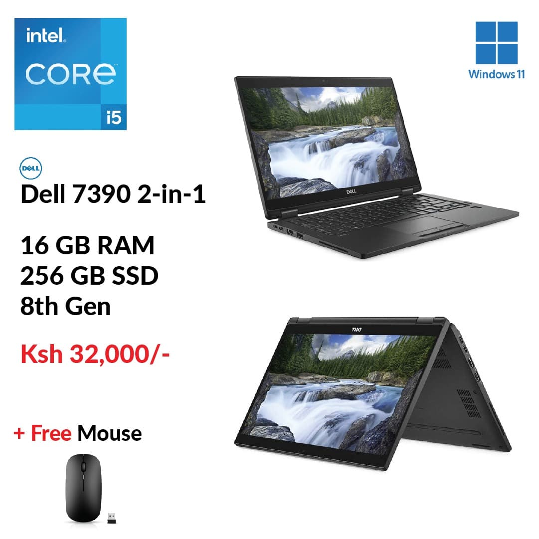 Dell 7390 8th Gen 2-in-1 Convertible